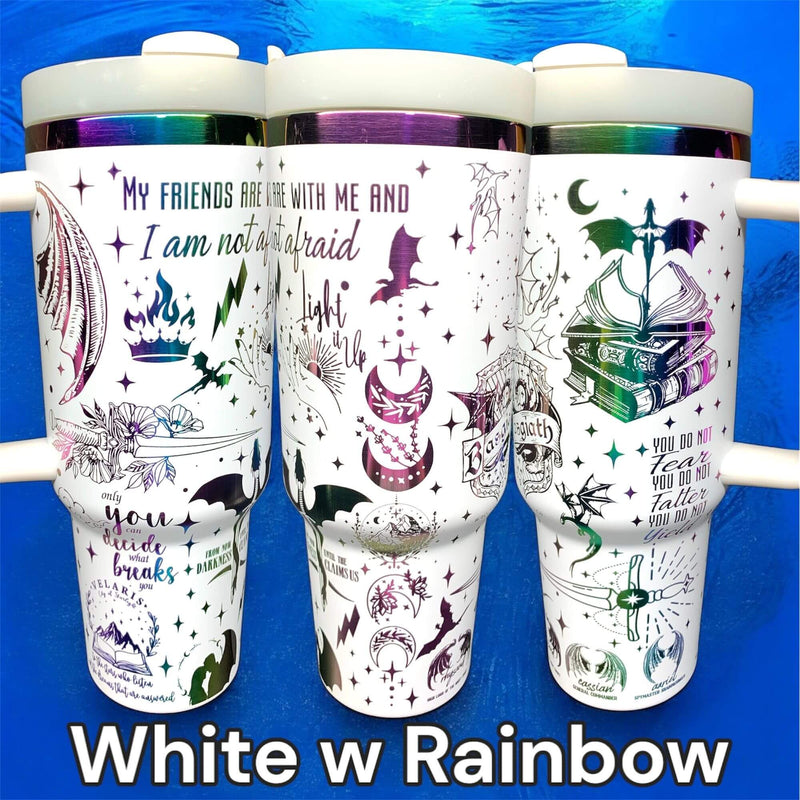 Curse Free Maasverse Velaris Tumbler Laser-Engraved Insulated Cup Gift