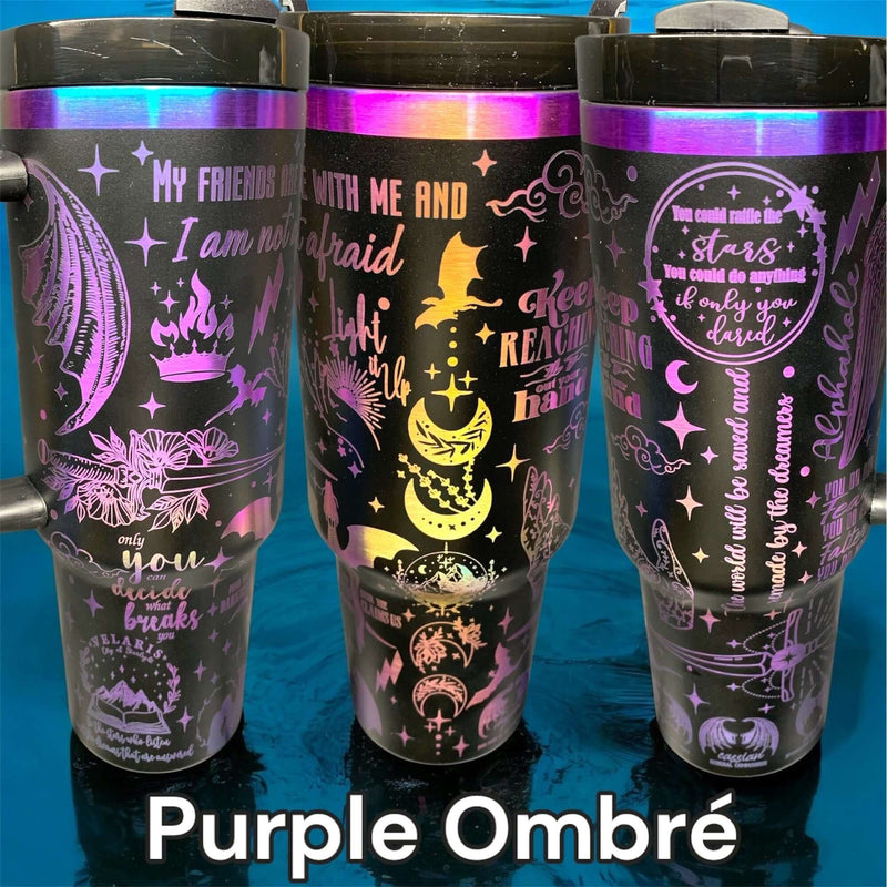 Curse Free Maasverse Velaris Tumbler Laser-Engraved Insulated Cup Gift