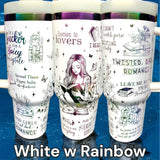 Book Smut Tumbler Laser-Engraved Insulated Cup Gift