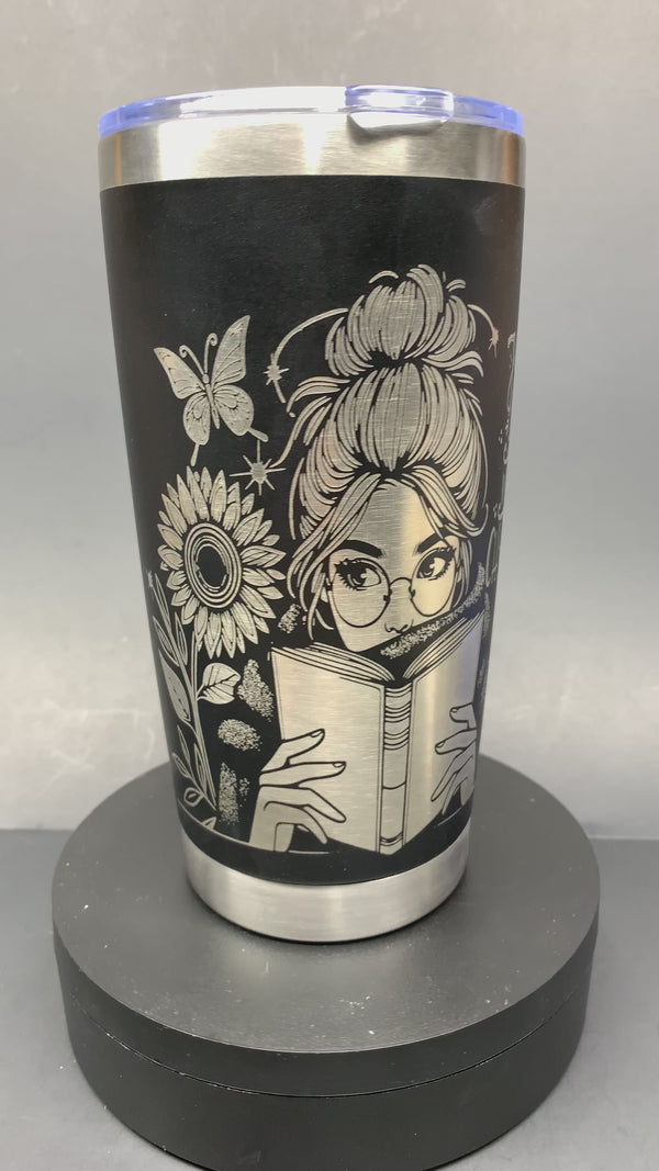 One More Chapter Booktok Tumbler Laser-Engraved Insulated Cup Gift