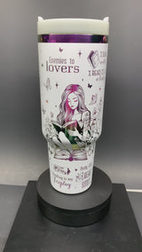 Book Smut Tumbler Laser-Engraved Insulated Cup Gift